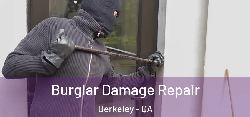  Burglar Damage Repair Berkeley - CA